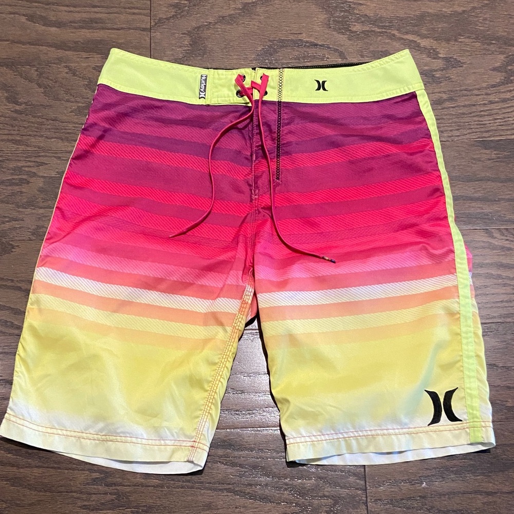 Hurley Sunset Stripe Board Shorts